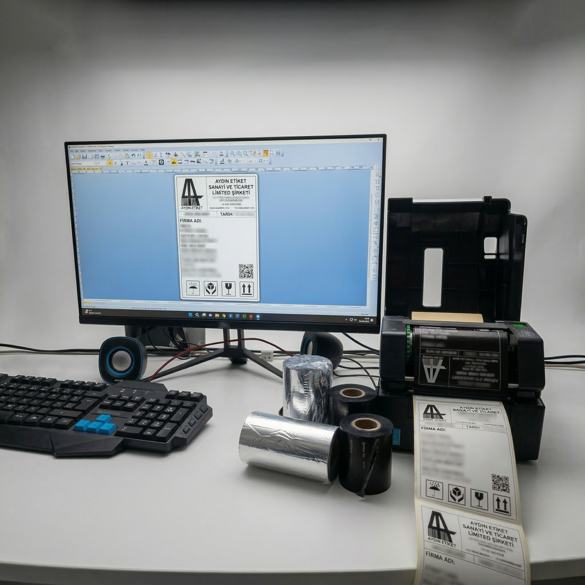 Kimya Etiketi Baskısı